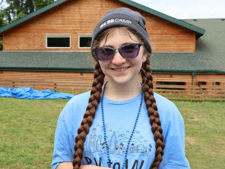 Rose at Camp